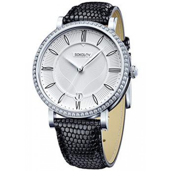 fashion наручные женские часы SOKOLOV 102.30.00.001.01.01.2. Коллекция Enigma W183688