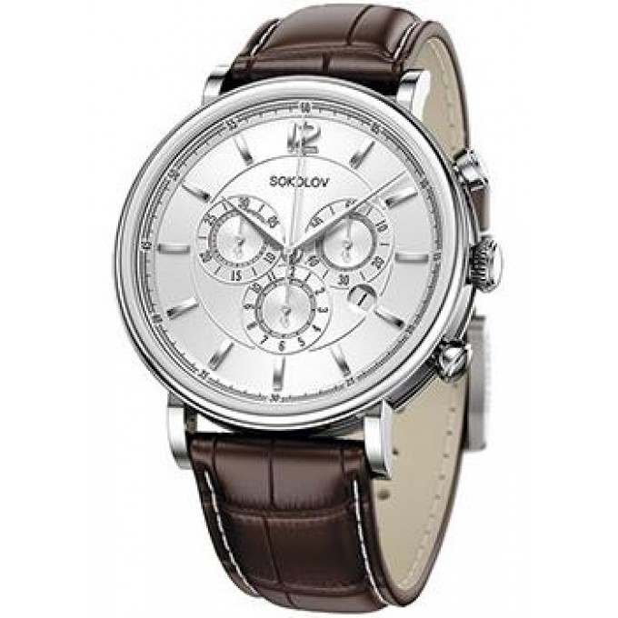 fashion наручные мужские часы SOKOLOV 125.30.00.000.03.02.3. Коллекция Motion W185473