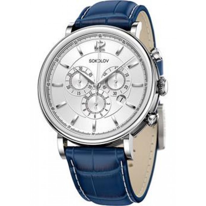 fashion наручные мужские часы SOKOLOV 125.30.00.000.03.03.3. Коллекция Motion W190756