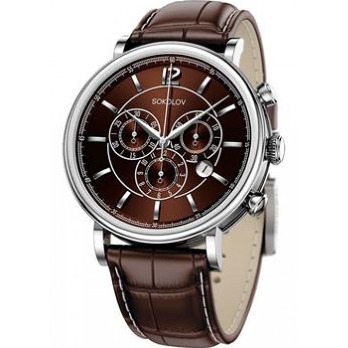 fashion наручные мужские часы SOKOLOV 125.30.00.000.06.02.3. Коллекция Motion W190757