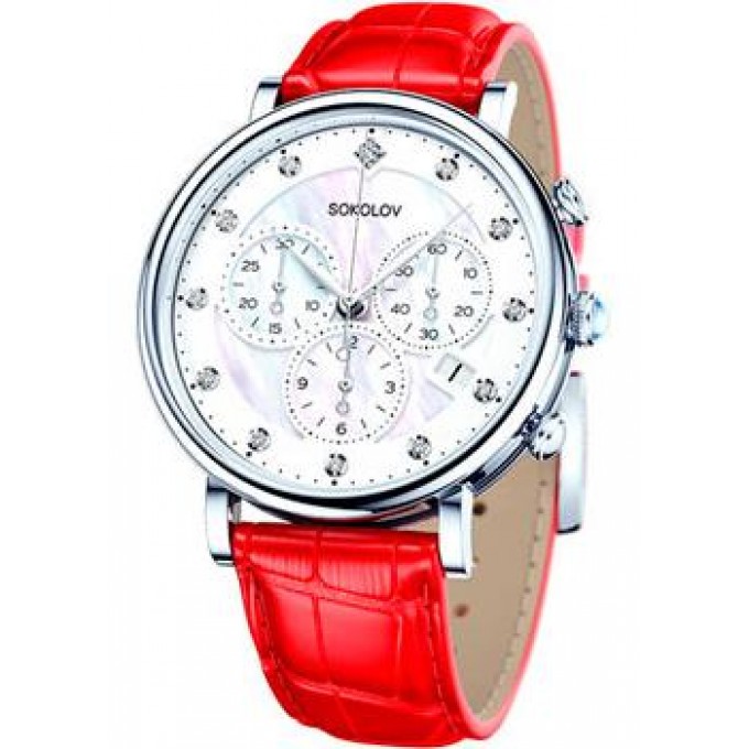 fashion наручные женские часы SOKOLOV 126.30.00.000.03.03.2. Коллекция Feel Free W190764