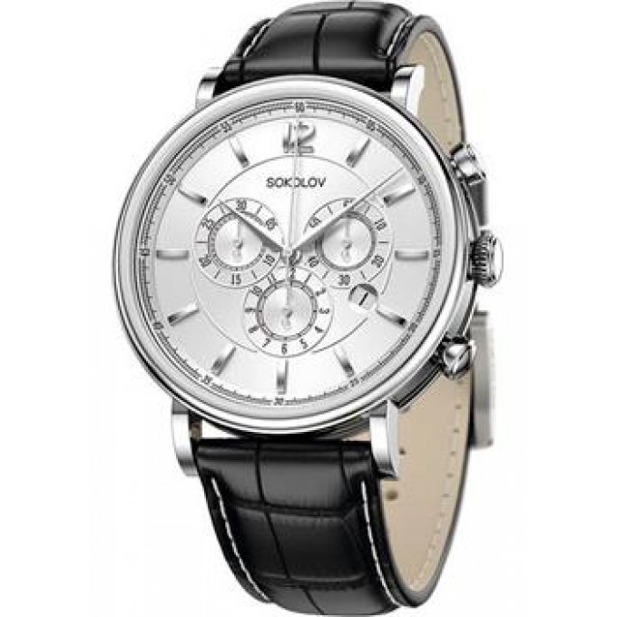fashion наручные мужские часы SOKOLOV 125.30.00.000.03.01.3. Коллекция Motion W191026