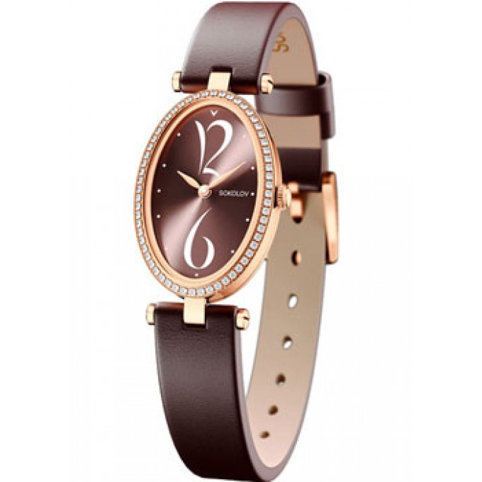 fashion наручные женские часы SOKOLOV 236.01.00.100.07.08.2. Коллекция Allure W198092