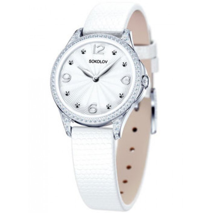 fashion наручные женские часы SOKOLOV 137.30.00.001.01.02.2. Коллекция Flirt W198940