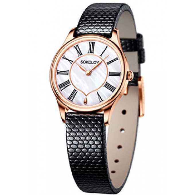 fashion наручные женские часы SOKOLOV 238.01.00.000.01.01.2. Коллекция Ideal W207053