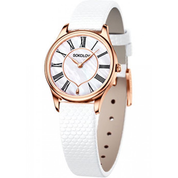 fashion наручные женские часы SOKOLOV 238.01.00.000.01.02.2. Коллекция Ideal W207054
