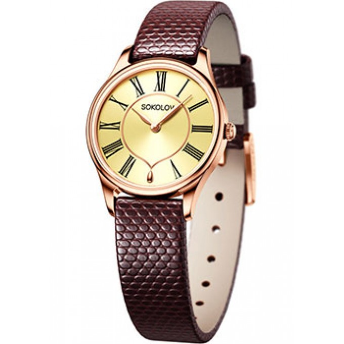 fashion наручные женские часы SOKOLOV 238.01.00.000.02.04.2. Коллекция Ideal W207056