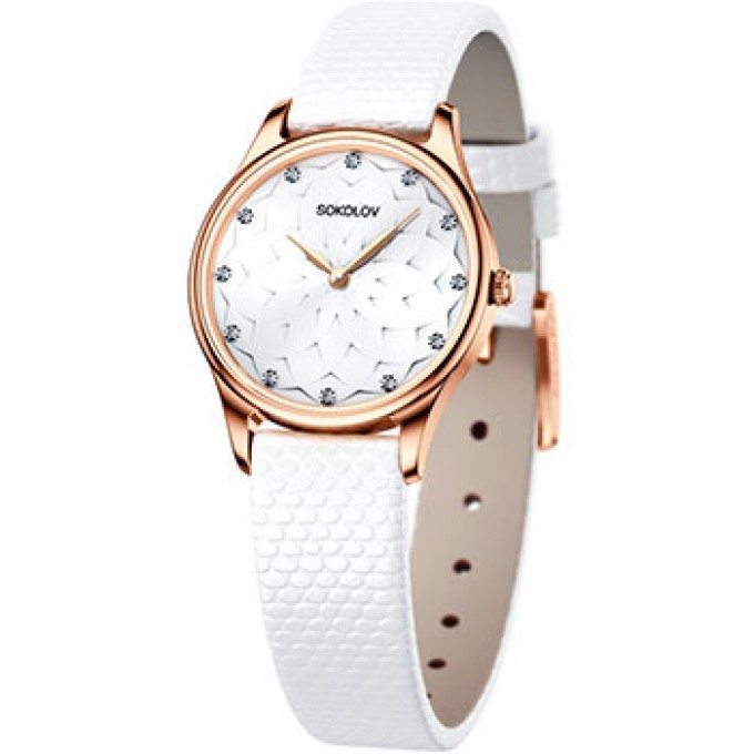 fashion наручные женские часы SOKOLOV 238.01.00.000.08.02.2. Коллекция Ideal W207059