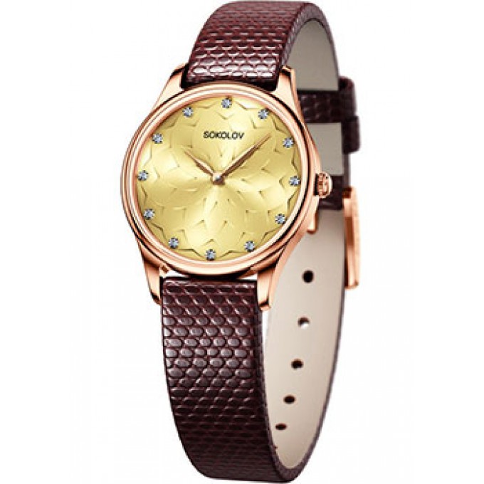 fashion наручные женские часы SOKOLOV 238.01.00.000.09.04.2. Коллекция Ideal W207061