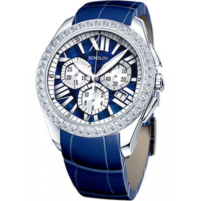 fashion наручные женские часы SOKOLOV 149.30.00.001.09.04.2. Коллекция Gran Turismo W208719