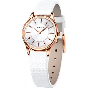 fashion наручные  женские часы SOKOLOV 238.01.00.000.04.02.2. Коллекция Ideal