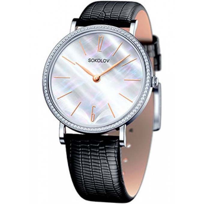 fashion наручные женские часы SOKOLOV 153.30.00.001.06.01.2. Коллекция Harmony W215285