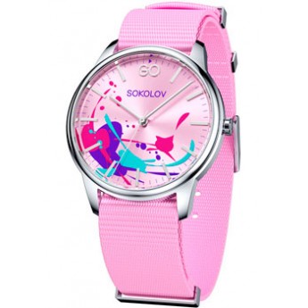 fashion наручные  женские часы SOKOLOV 326.71.00.000.11.06.2. Коллекция I want